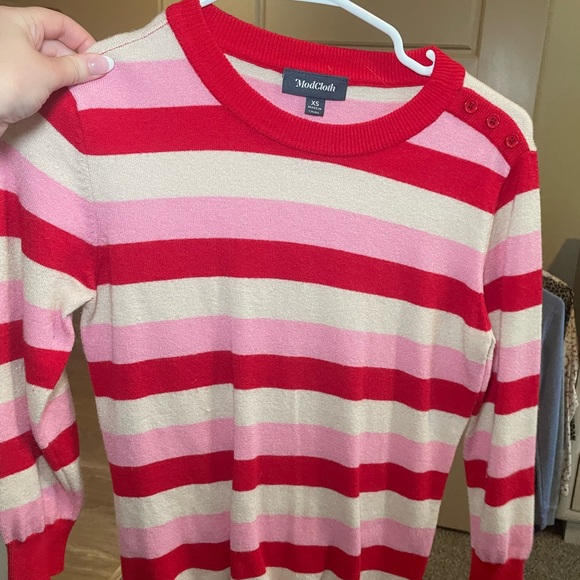 Striped long sleeve top, ModCloth, XS - Picture 2 of 4